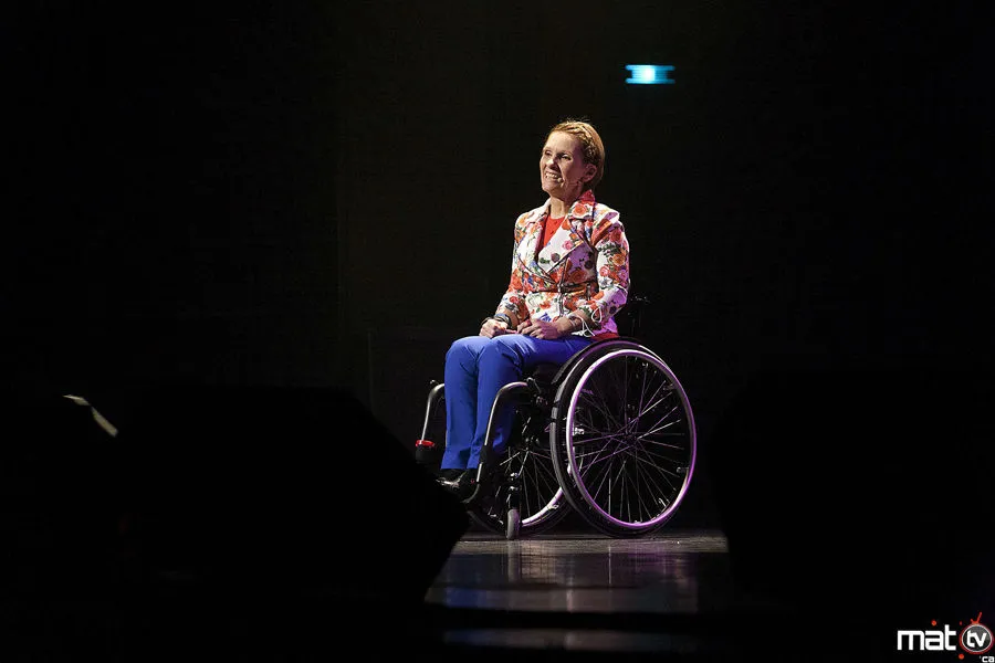 Conférence de Lyne Tremblay athlète paralympique